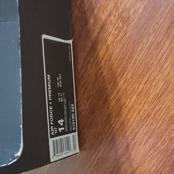 Mens 2007 Nike Air Force 1 China - Picture 5 of 5